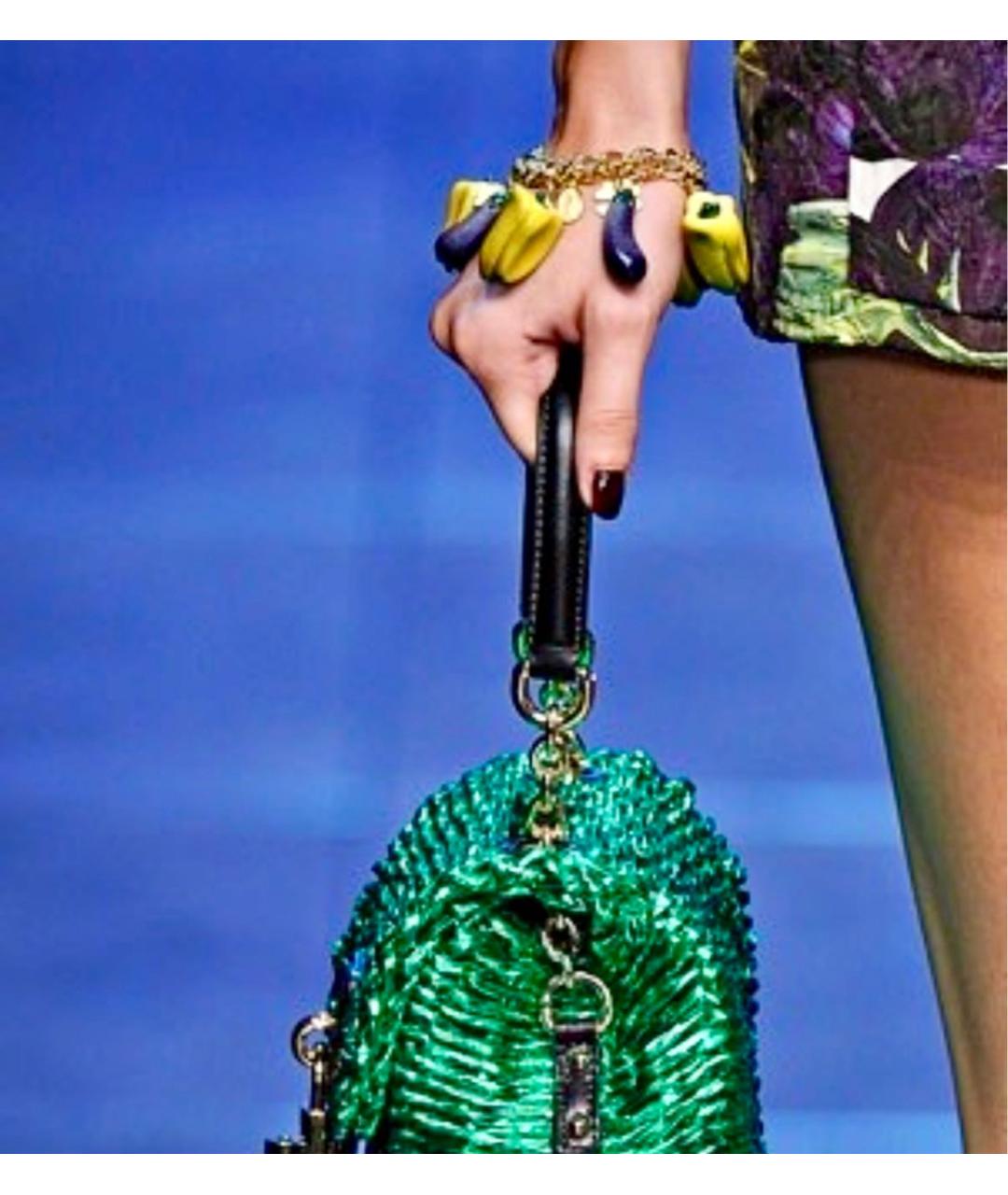 DOLCE&GABBANA Золотой латунный браслет, фото 4