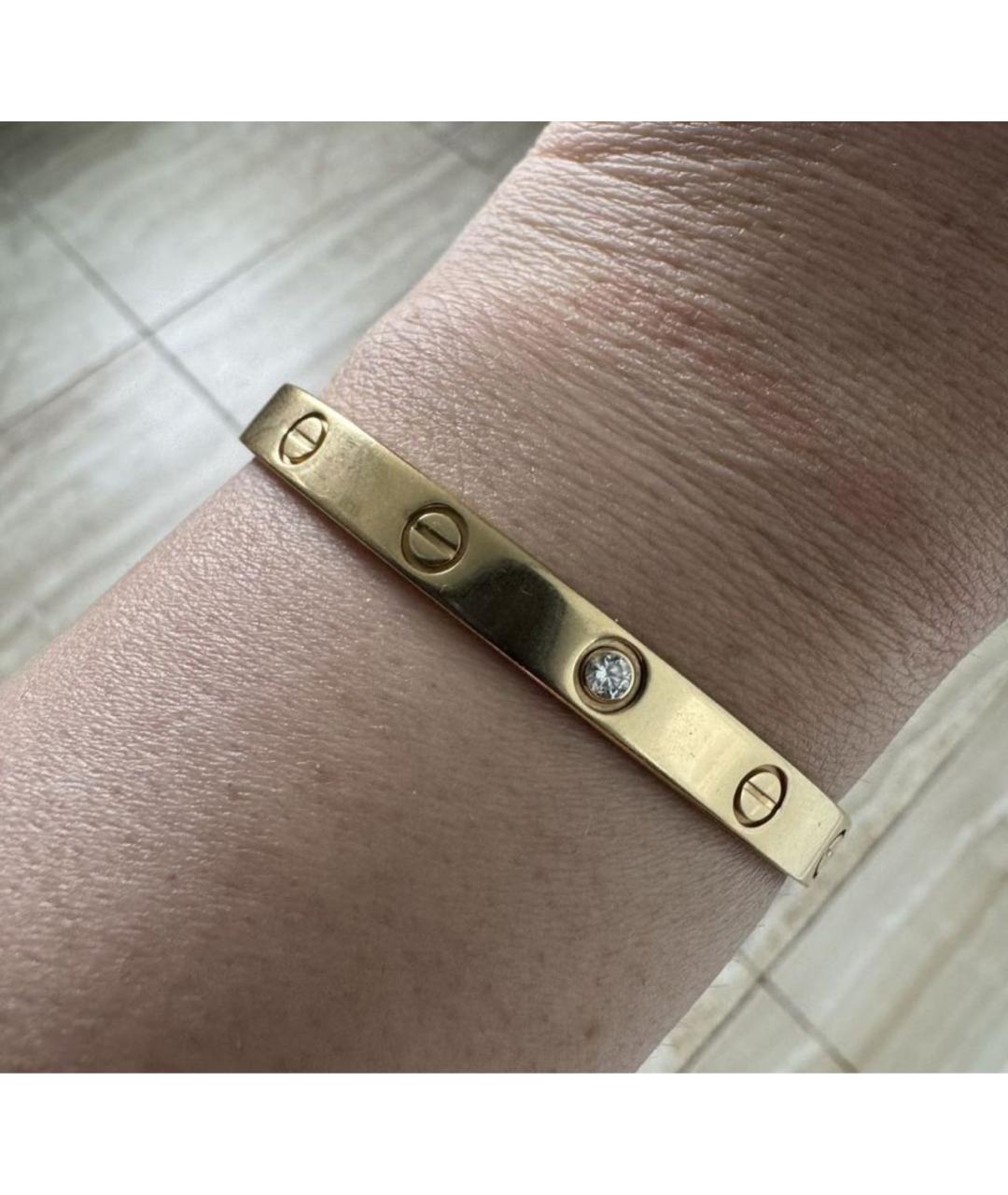 CARTIER Золотой браслет из желтого золота, фото 5