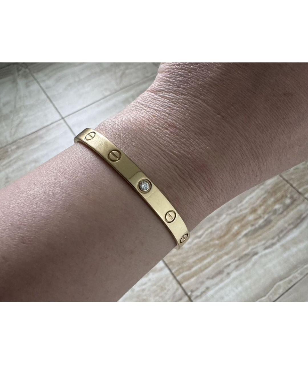 CARTIER Золотой браслет из желтого золота, фото 3