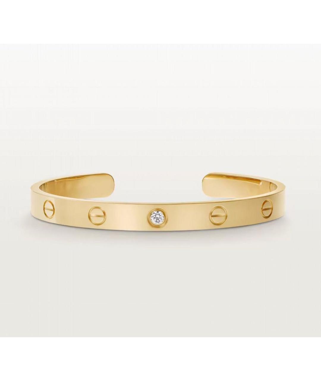 CARTIER Золотой браслет из желтого золота, фото 2