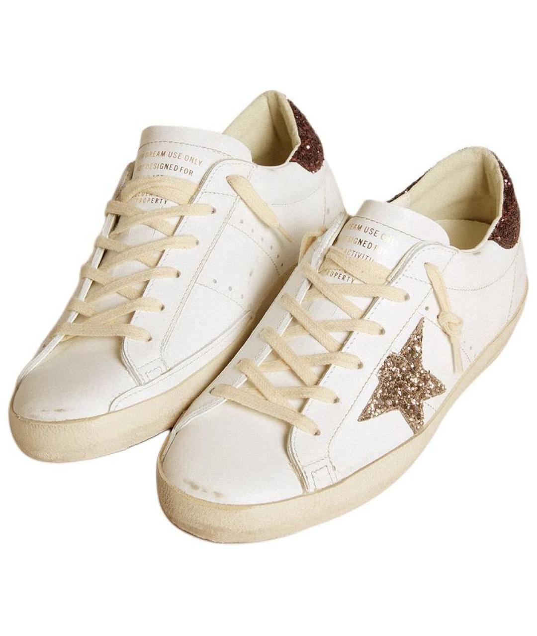 GOLDEN GOOSE DELUXE BRAND Белые кеды, фото 2