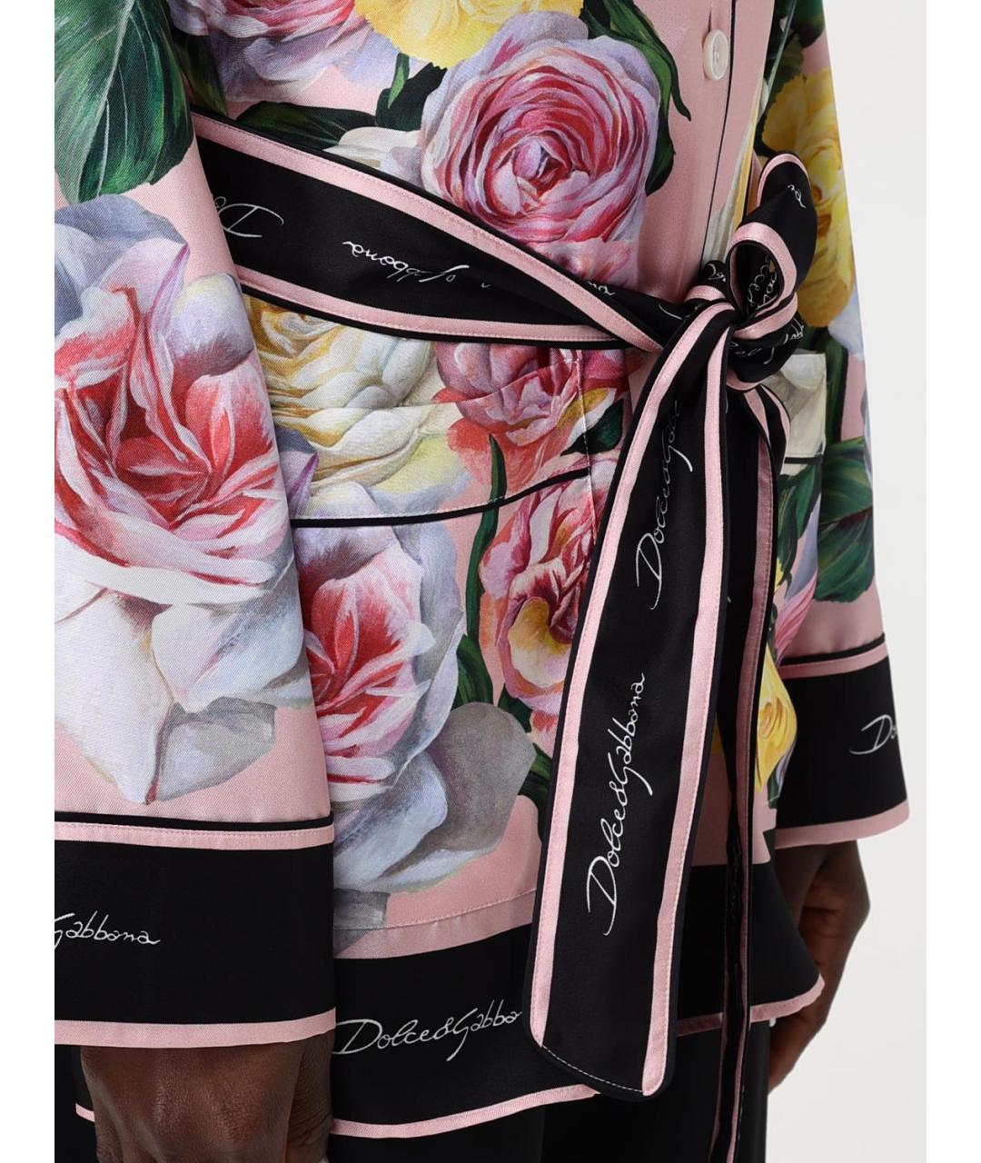 DOLCE&GABBANA Мульти рубашка, фото 6