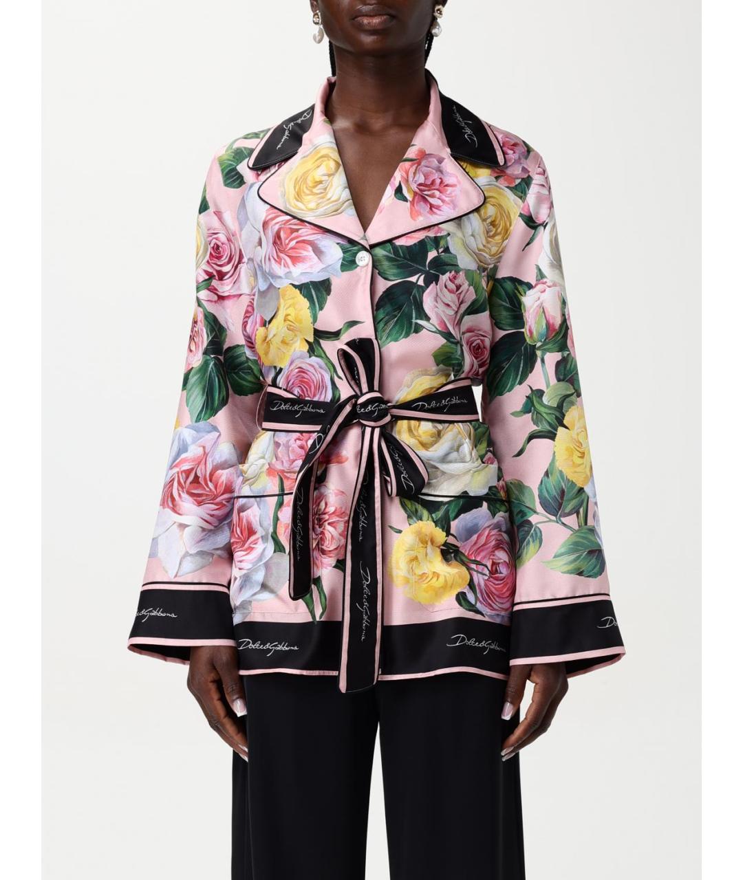 DOLCE&GABBANA Мульти рубашка, фото 2