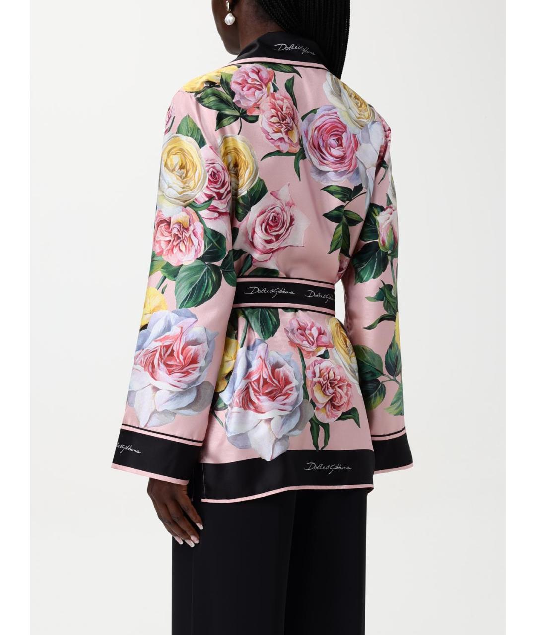 DOLCE&GABBANA Мульти рубашка, фото 4