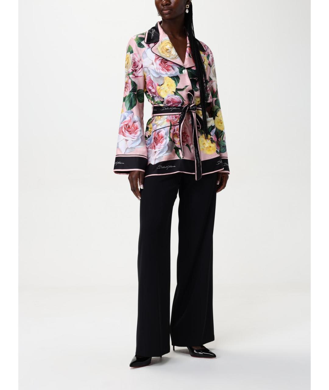 DOLCE&GABBANA Мульти рубашка, фото 3