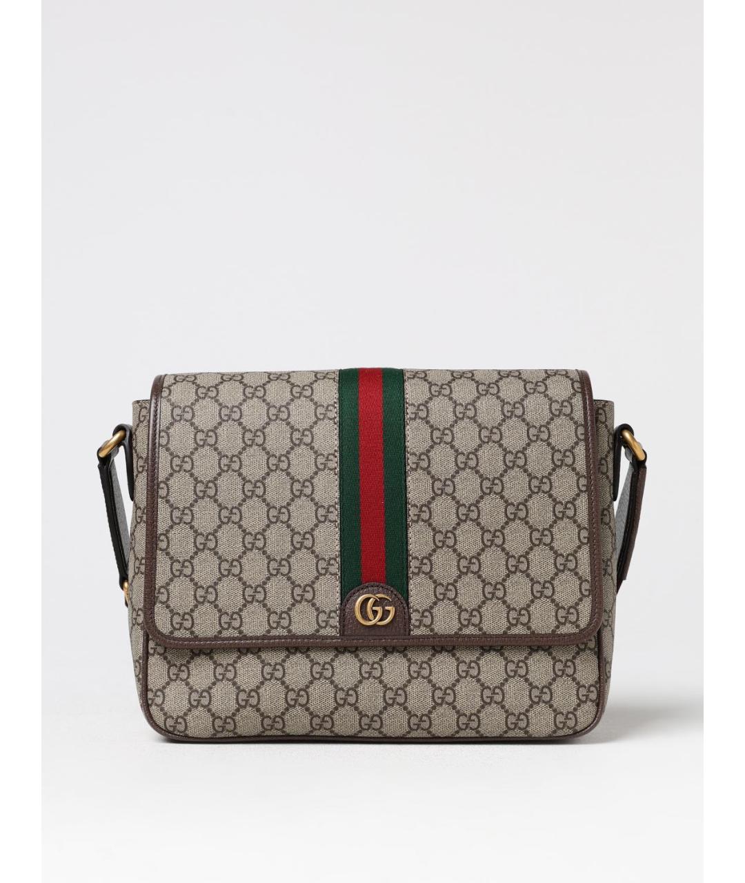 GUCCI Бежевая сумка на плечо, фото 6