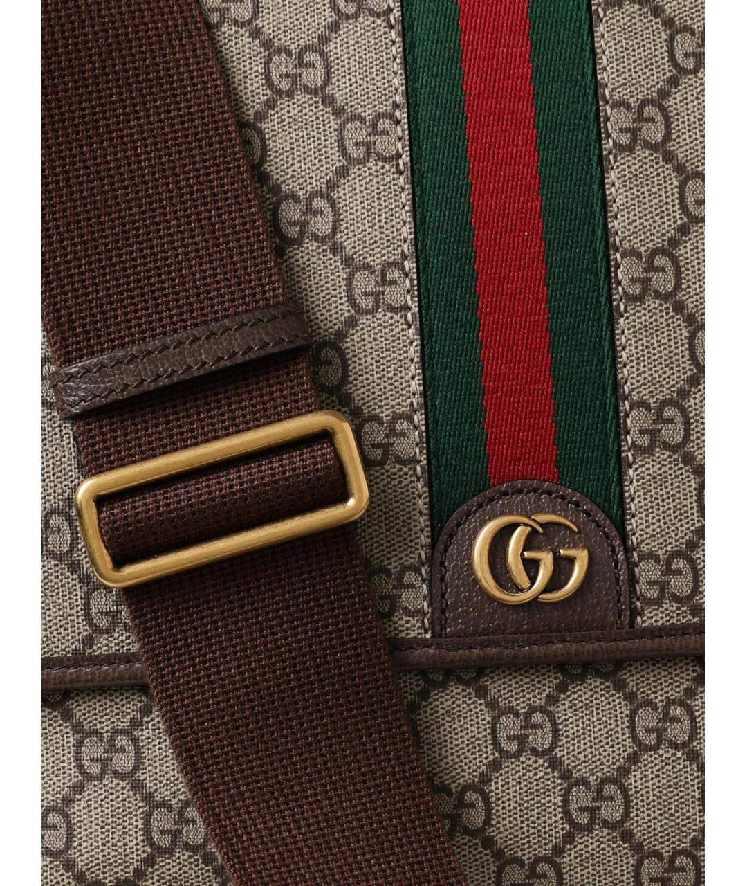 GUCCI Бежевая сумка на плечо, фото 4