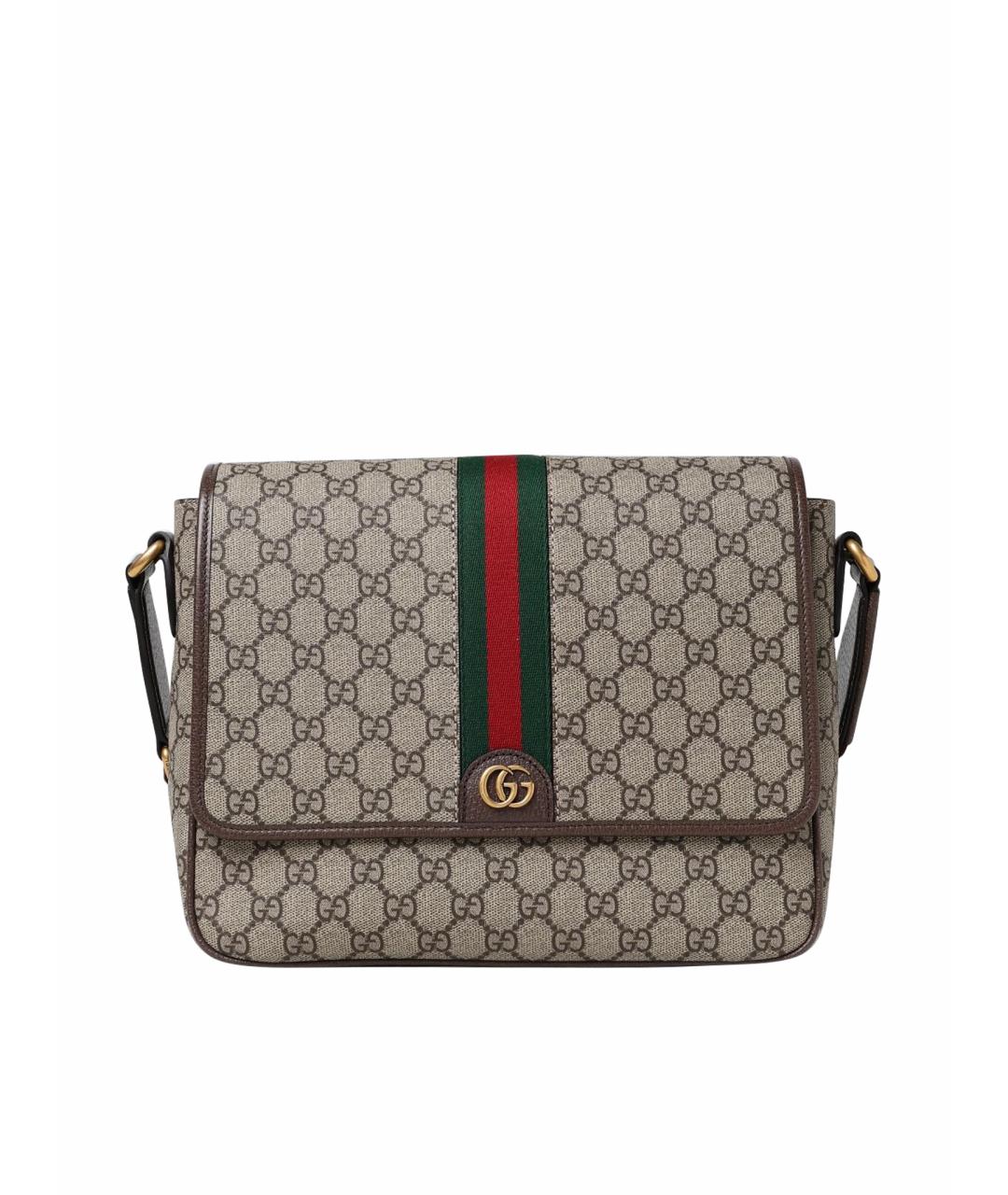 GUCCI Бежевая сумка на плечо, фото 1