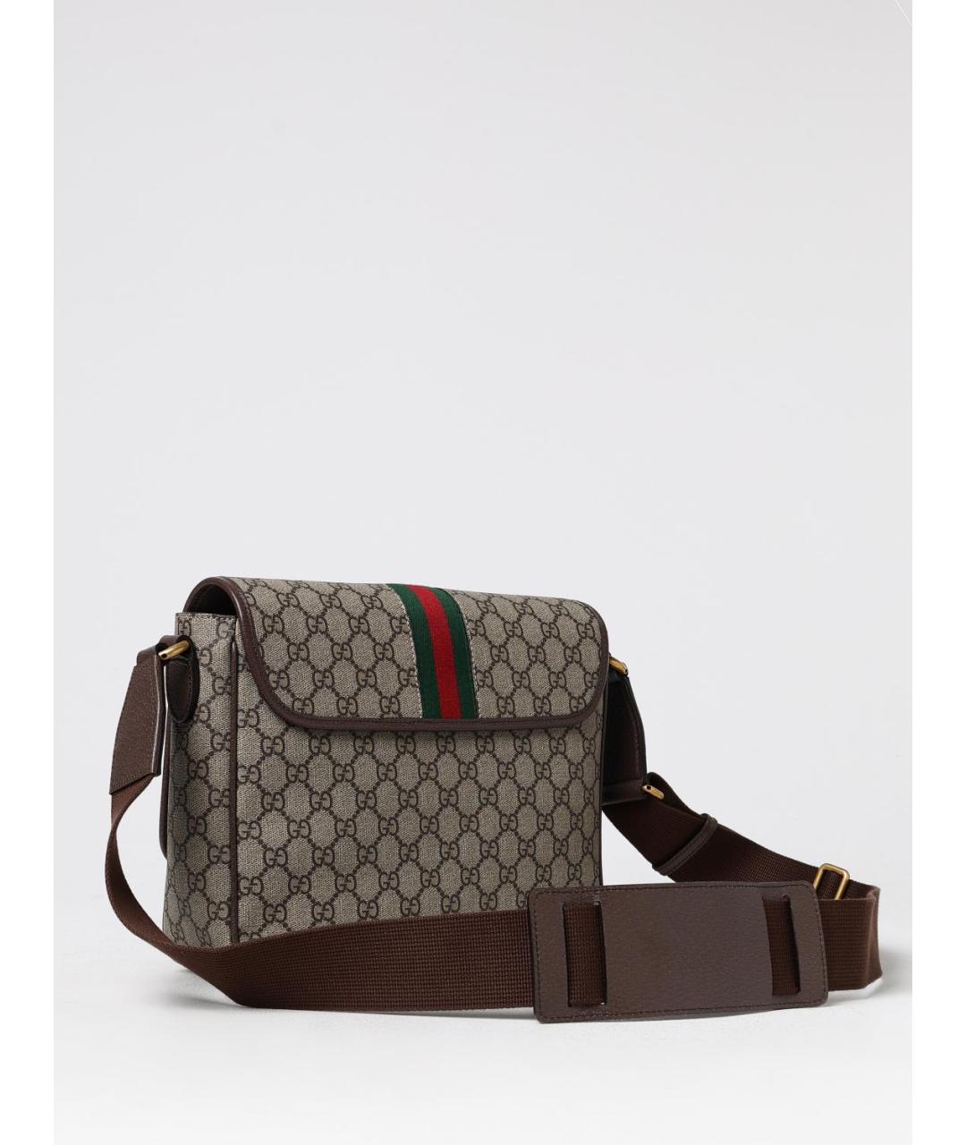 GUCCI Бежевая сумка на плечо, фото 3