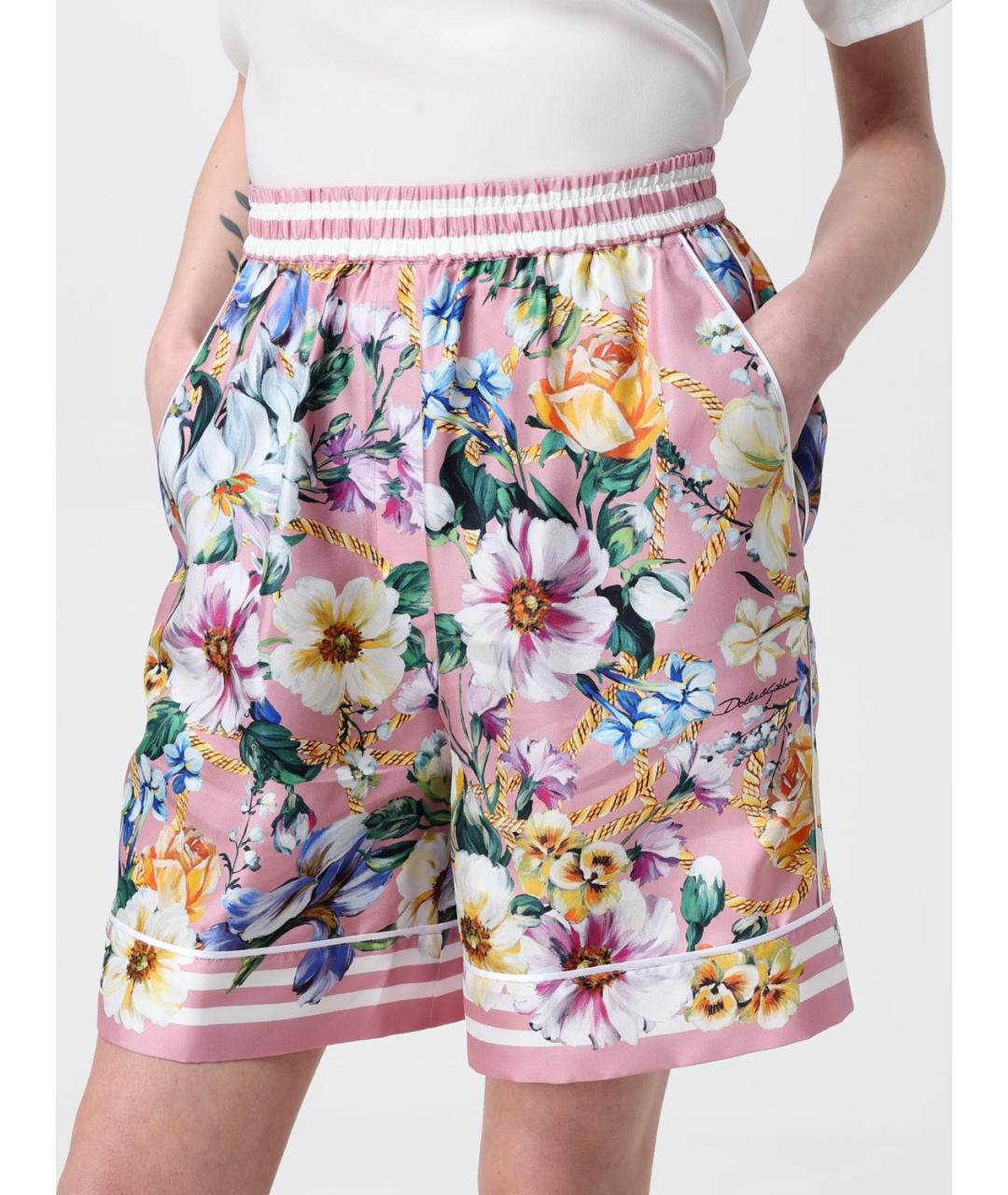 DOLCE&GABBANA Мульти шорты, фото 5