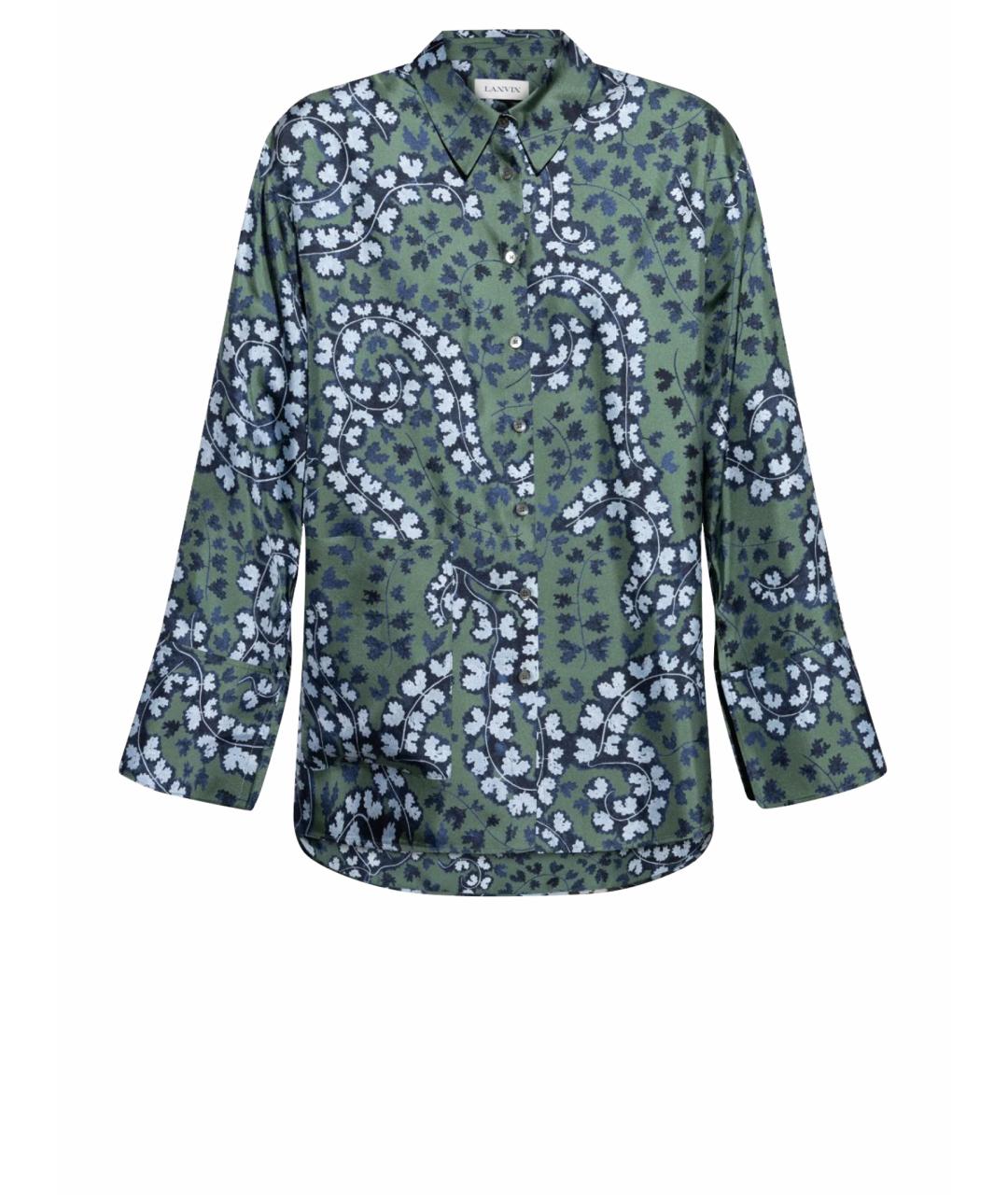 LANVIN Зеленая рубашка, фото 1