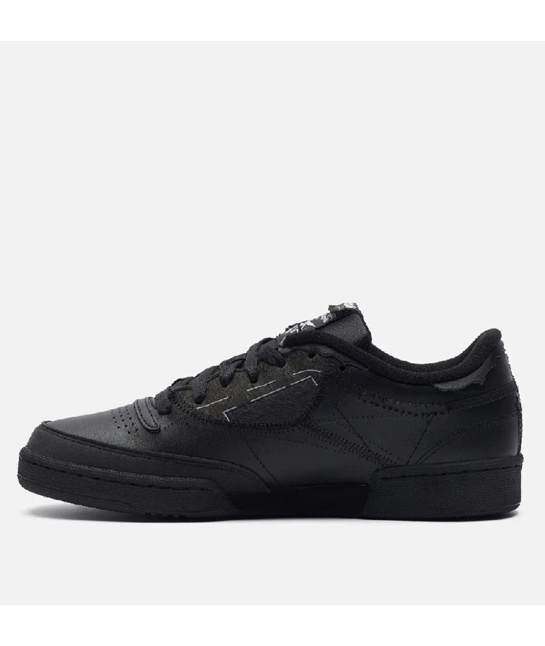 REEBOK Черные кожаные кроссовки, фото 2