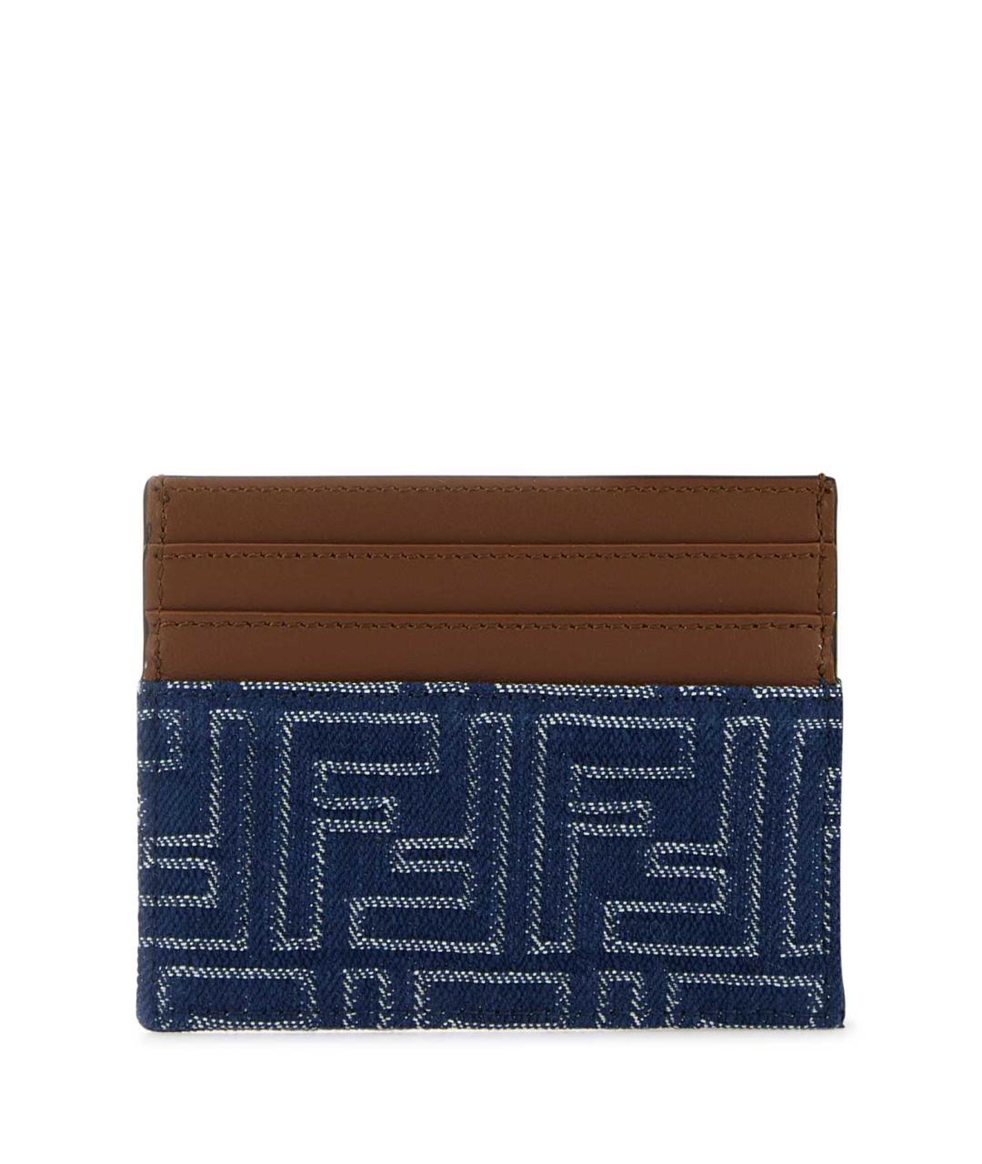 FENDI Синий кардхолдер, фото 3