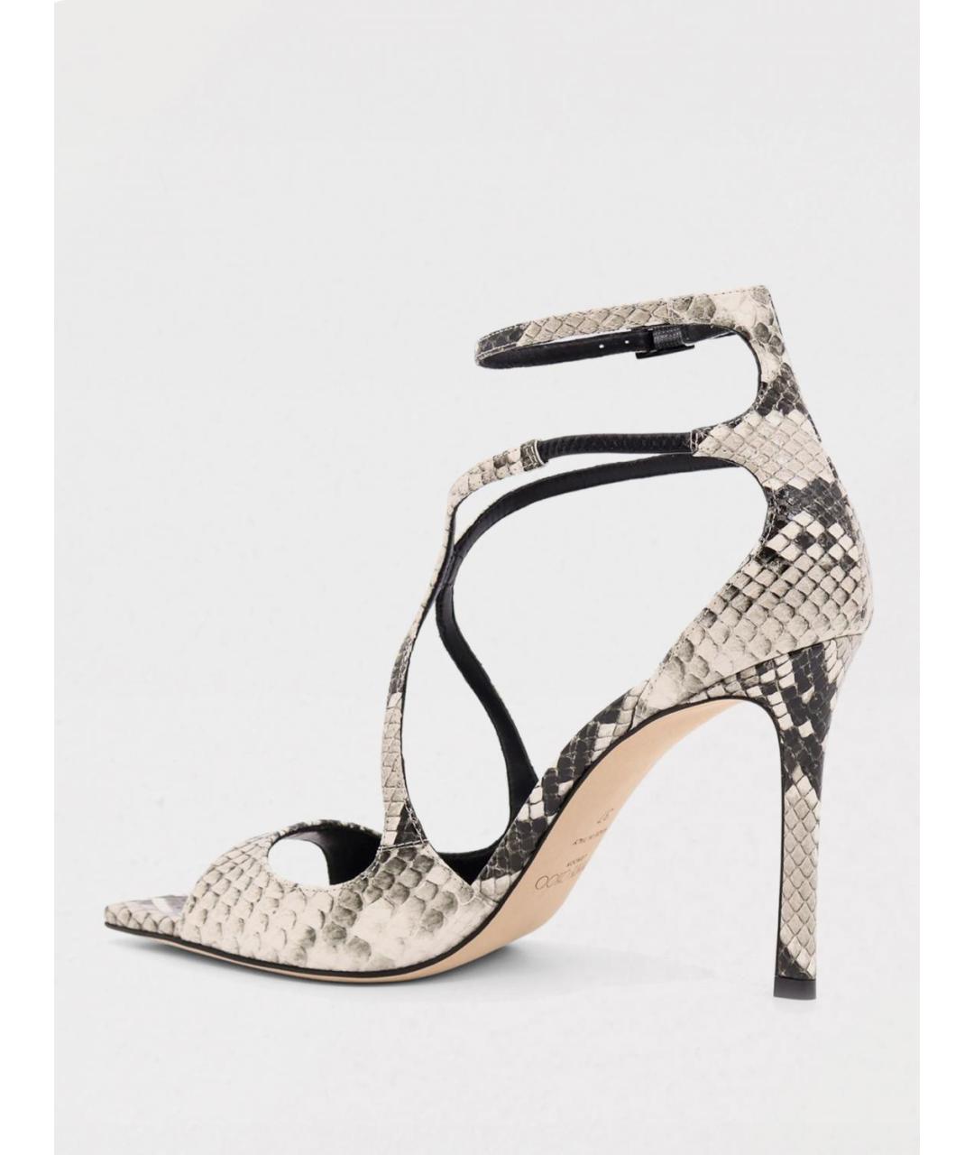 JIMMY CHOO Серые босоножки, фото 3