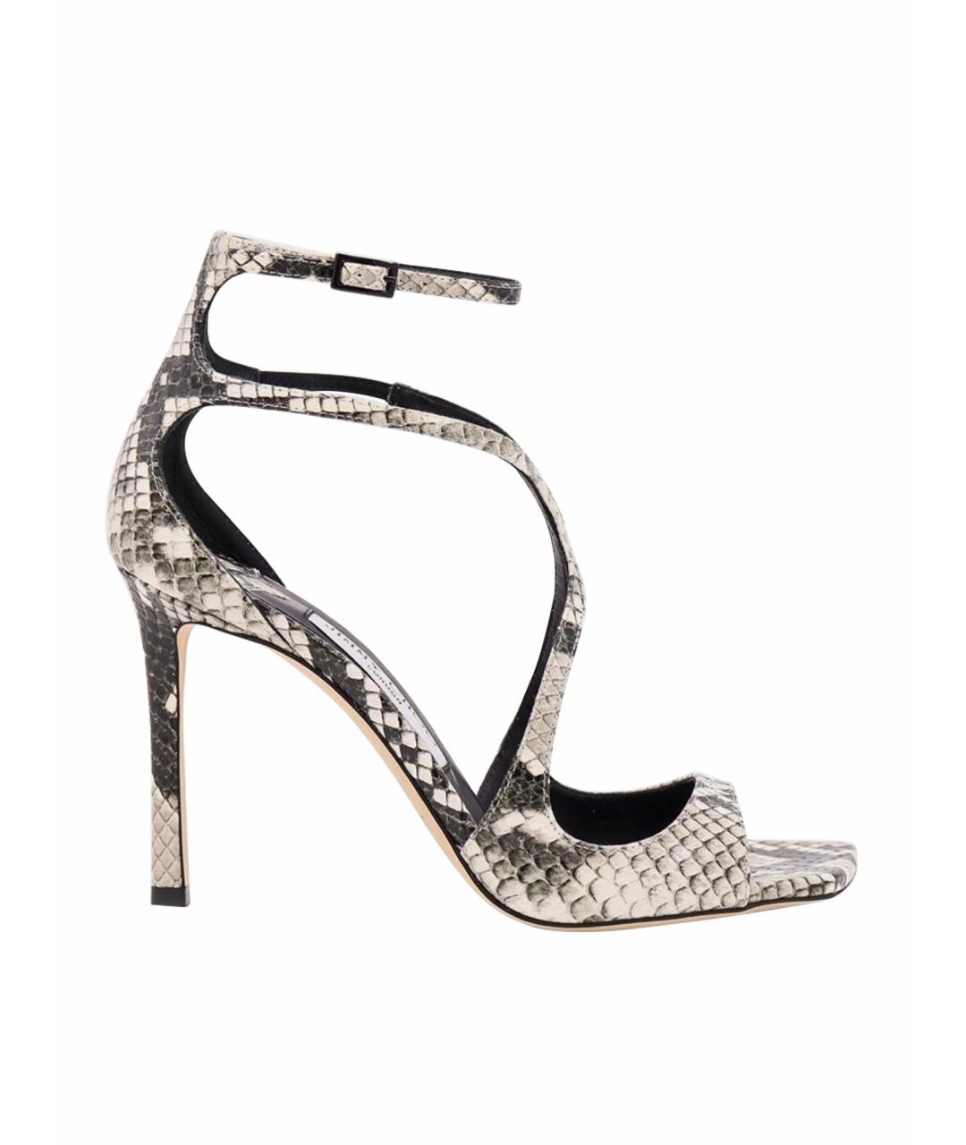 JIMMY CHOO Серые босоножки, фото 1