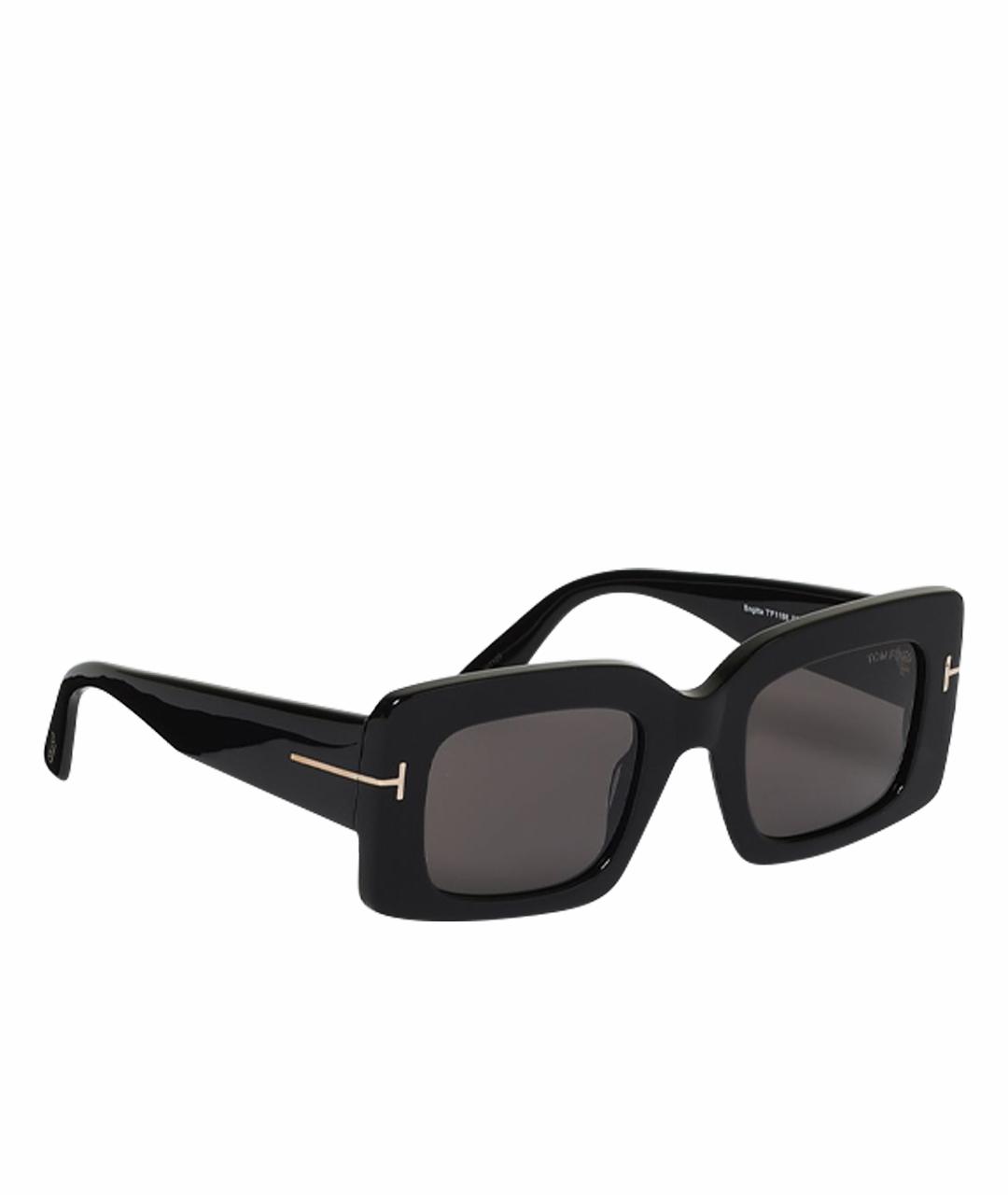 TOM FORD Черные солнцезащитные очки, фото 1