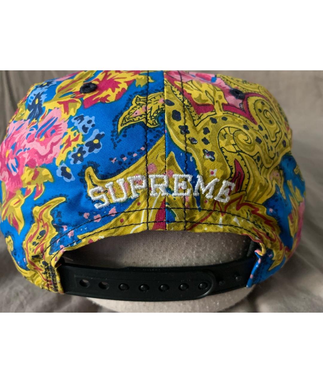 SUPREME Горчичная хлопковая кепка/бейсболка, фото 6