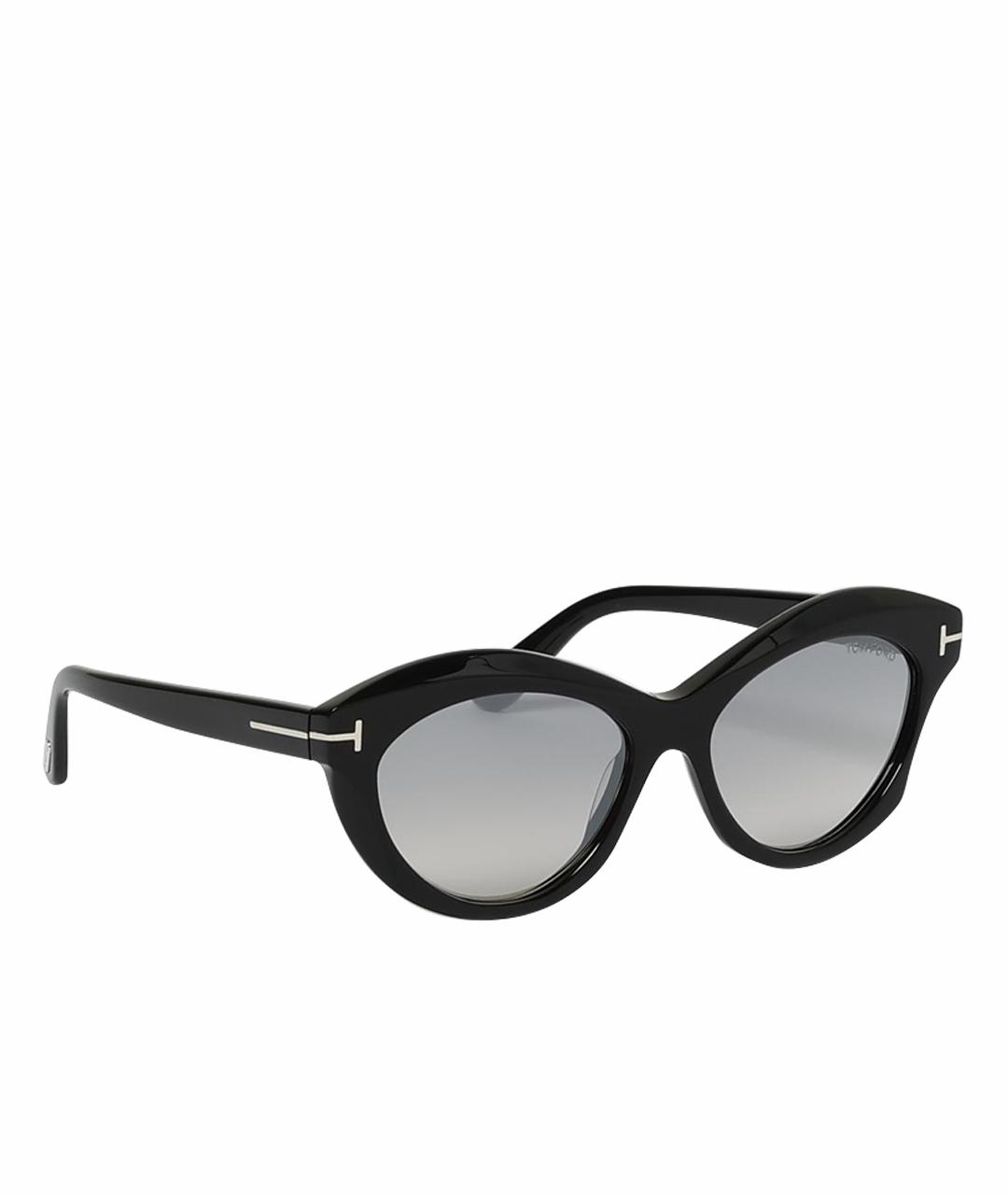 TOM FORD Черные солнцезащитные очки, фото 1