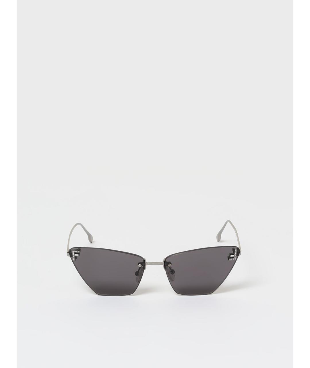 FENDI Серые солнцезащитные очки, фото 3