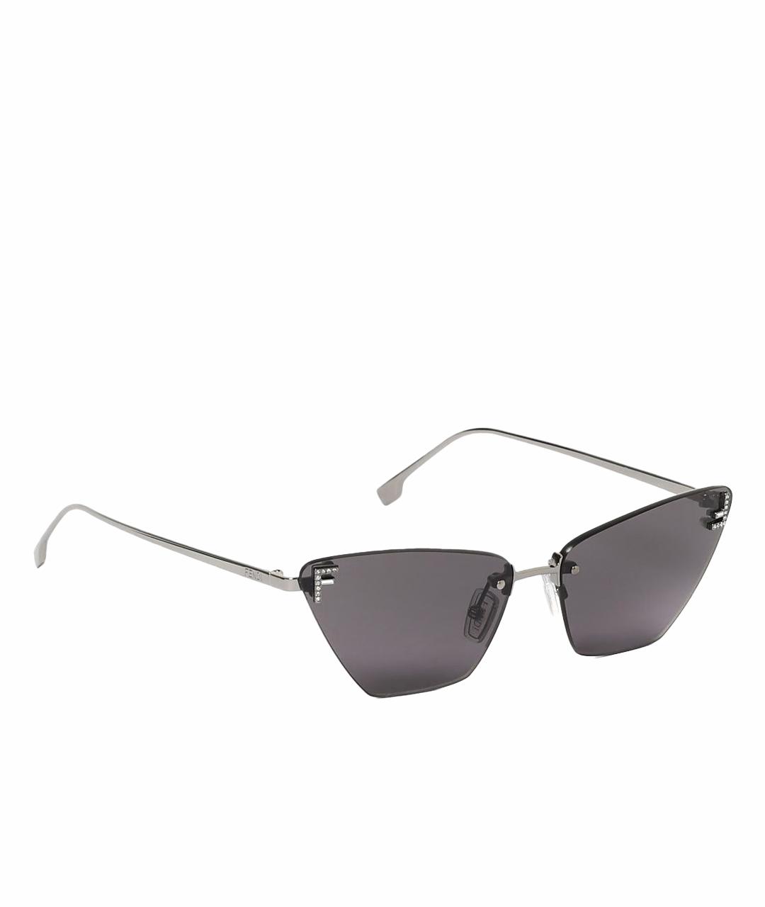 FENDI Серые солнцезащитные очки, фото 1