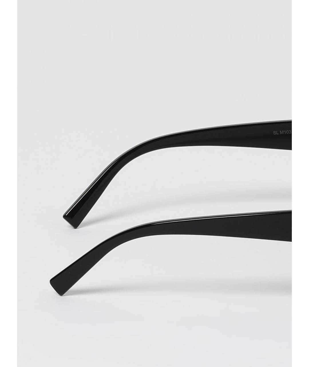 SAINT LAURENT Черные солнцезащитные очки, фото 4
