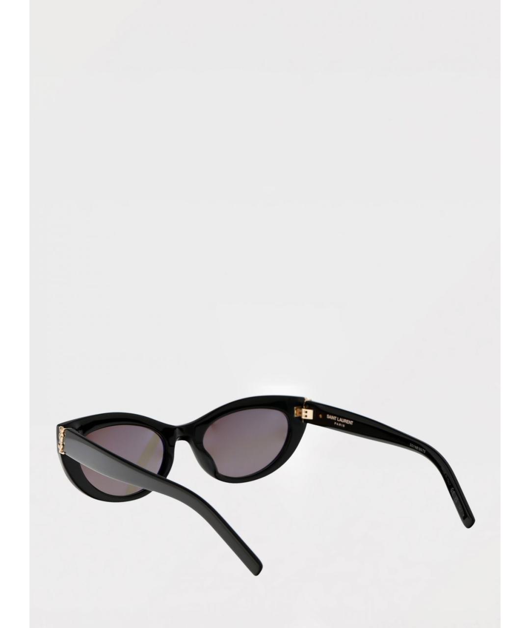 SAINT LAURENT Черные солнцезащитные очки, фото 3