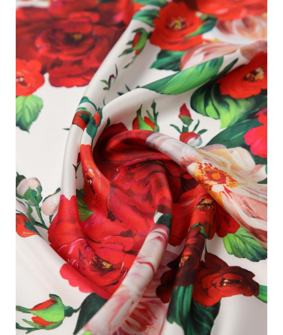DOLCE&GABBANA Мульти шелковый платок, фото 4