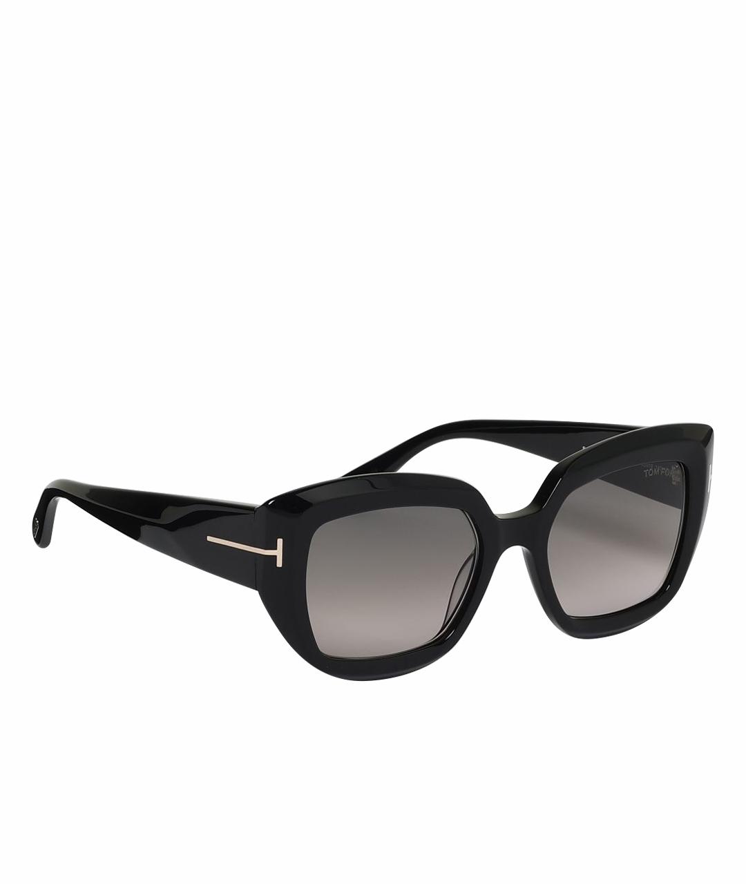 TOM FORD Черные солнцезащитные очки, фото 1