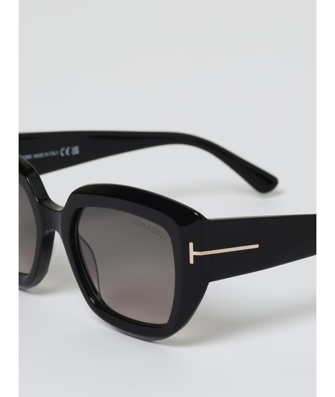 TOM FORD Черные солнцезащитные очки, фото 5