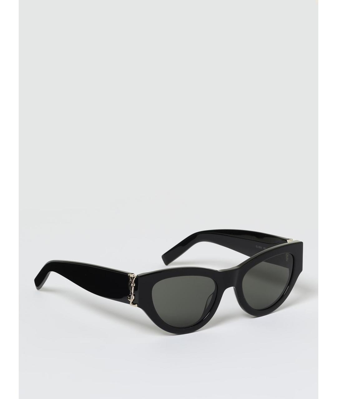 SAINT LAURENT Черные солнцезащитные очки, фото 6
