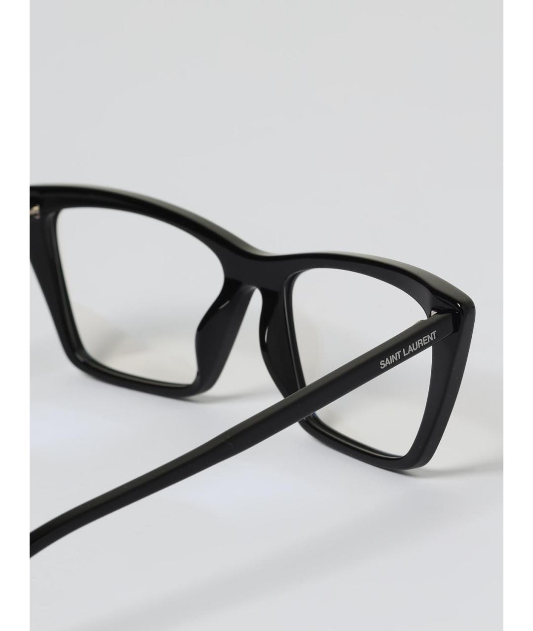 SAINT LAURENT Черные солнцезащитные очки, фото 4