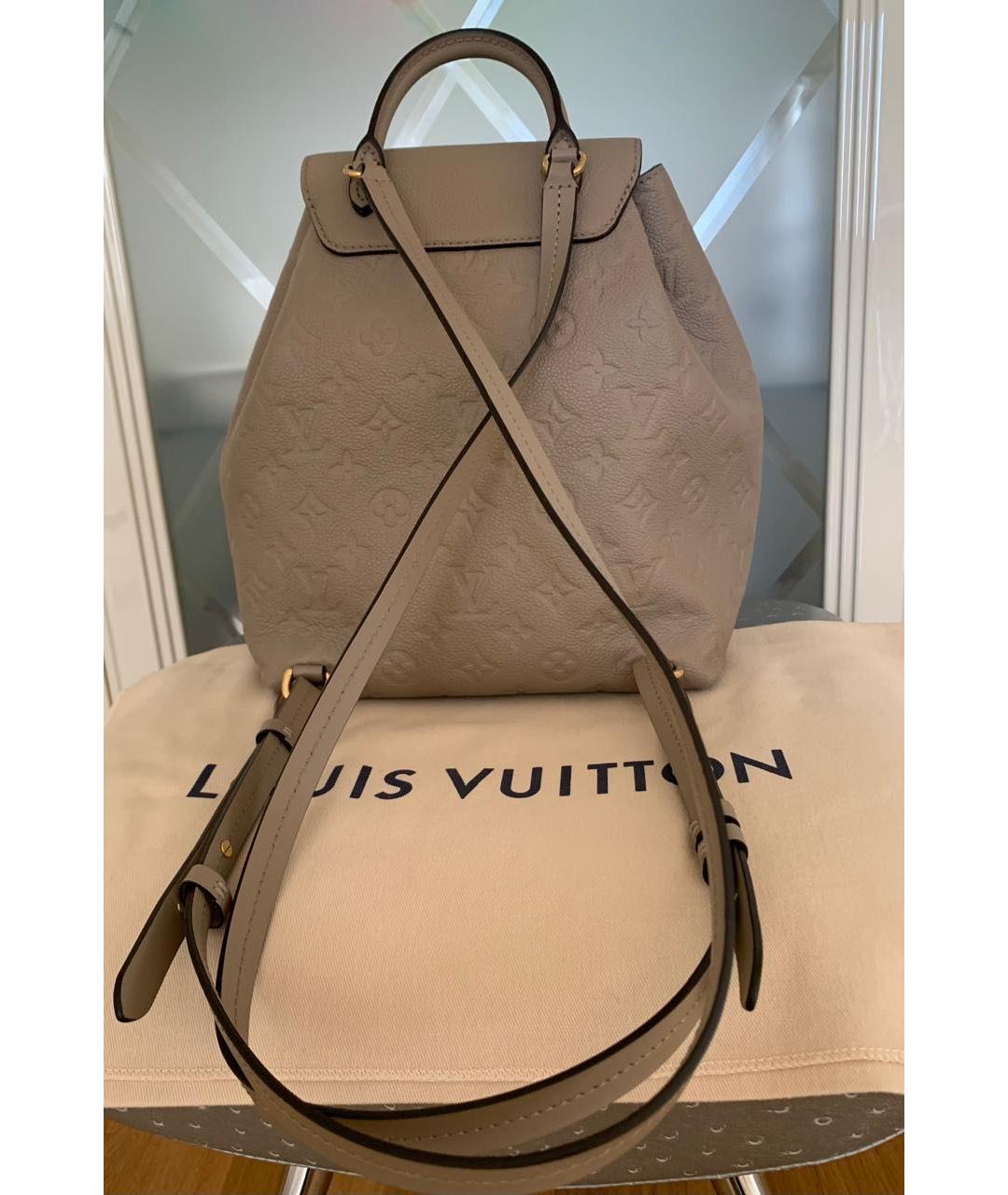 LOUIS VUITTON Бежевый рюкзак, фото 2