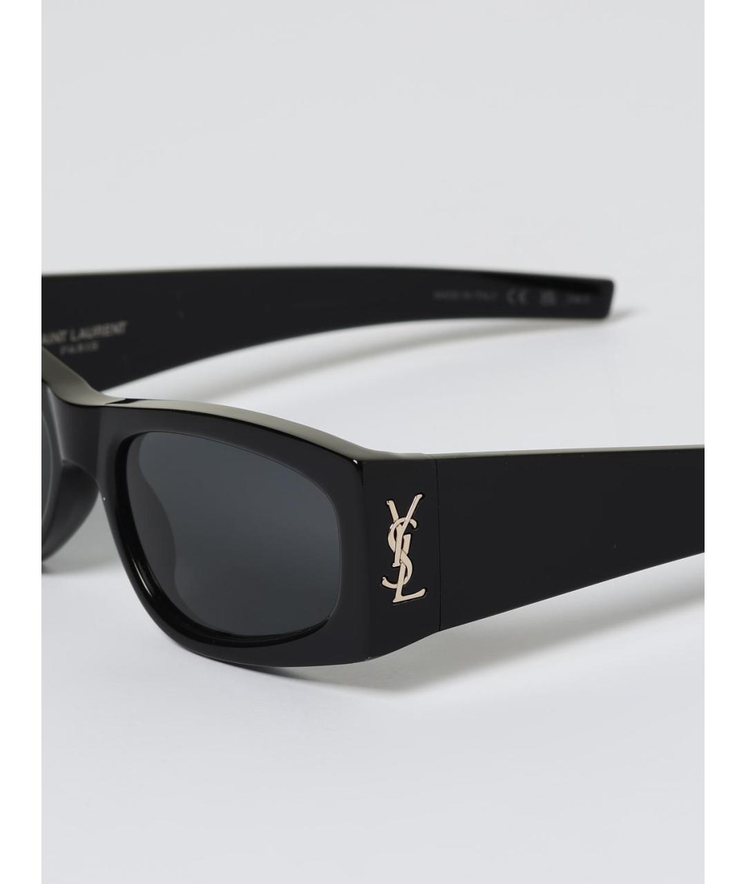 SAINT LAURENT Черные солнцезащитные очки, фото 5