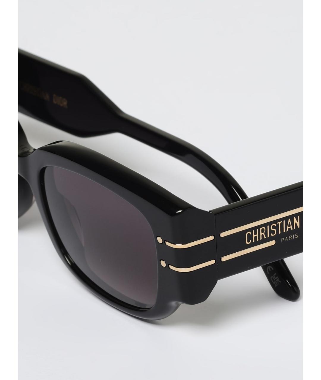 CHRISTIAN DIOR Черные солнцезащитные очки, фото 5