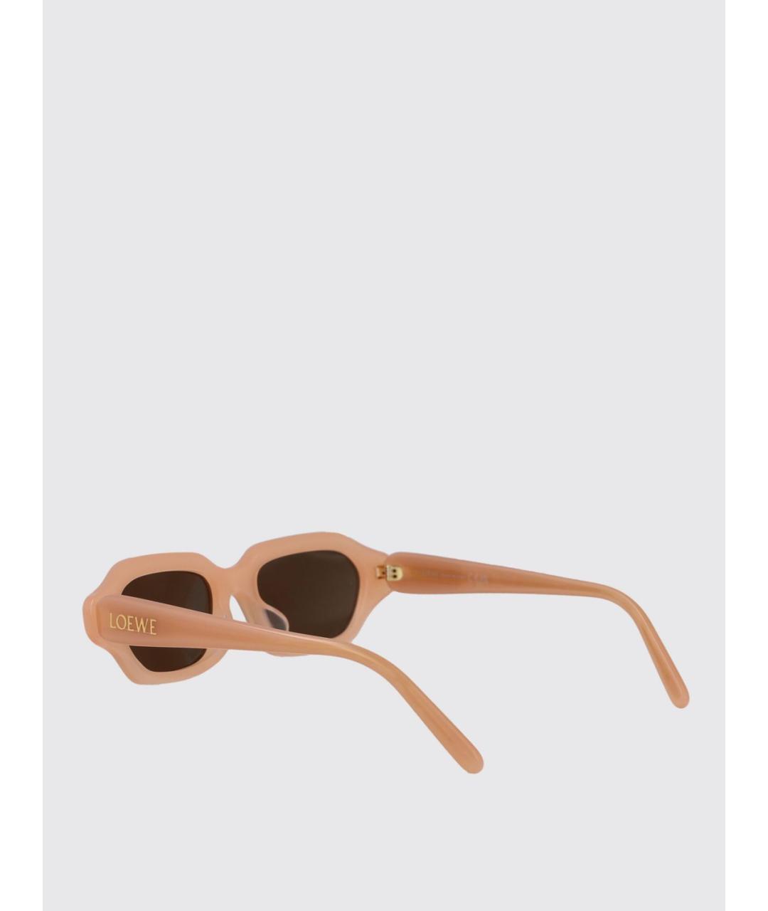 LOEWE Розовые солнцезащитные очки, фото 3
