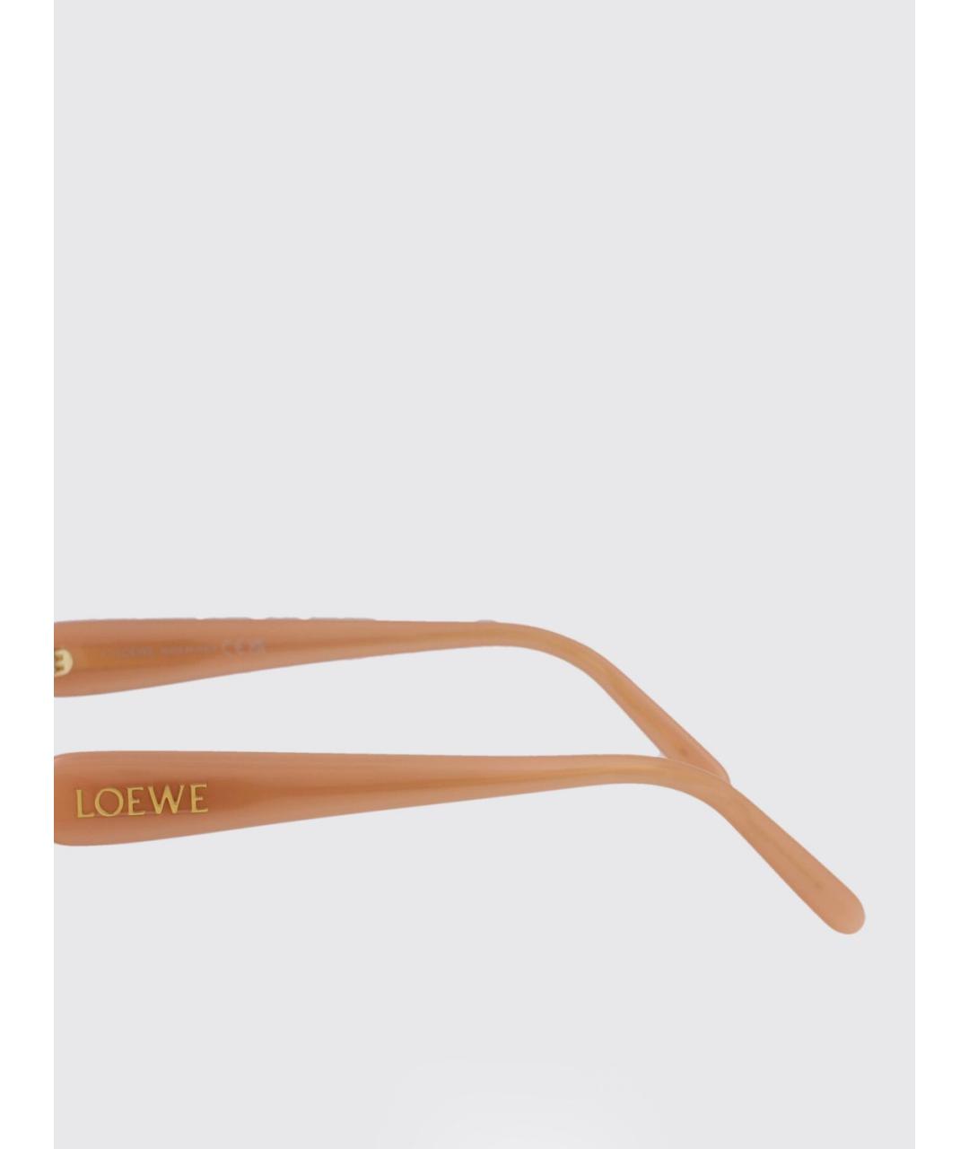 LOEWE Розовые солнцезащитные очки, фото 4
