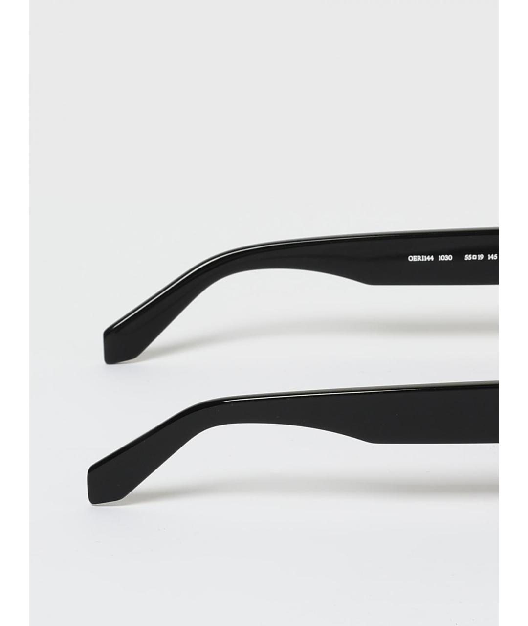 OFF-WHITE Черные солнцезащитные очки, фото 4