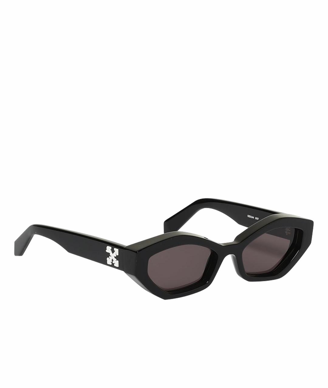 OFF-WHITE Черные солнцезащитные очки, фото 1