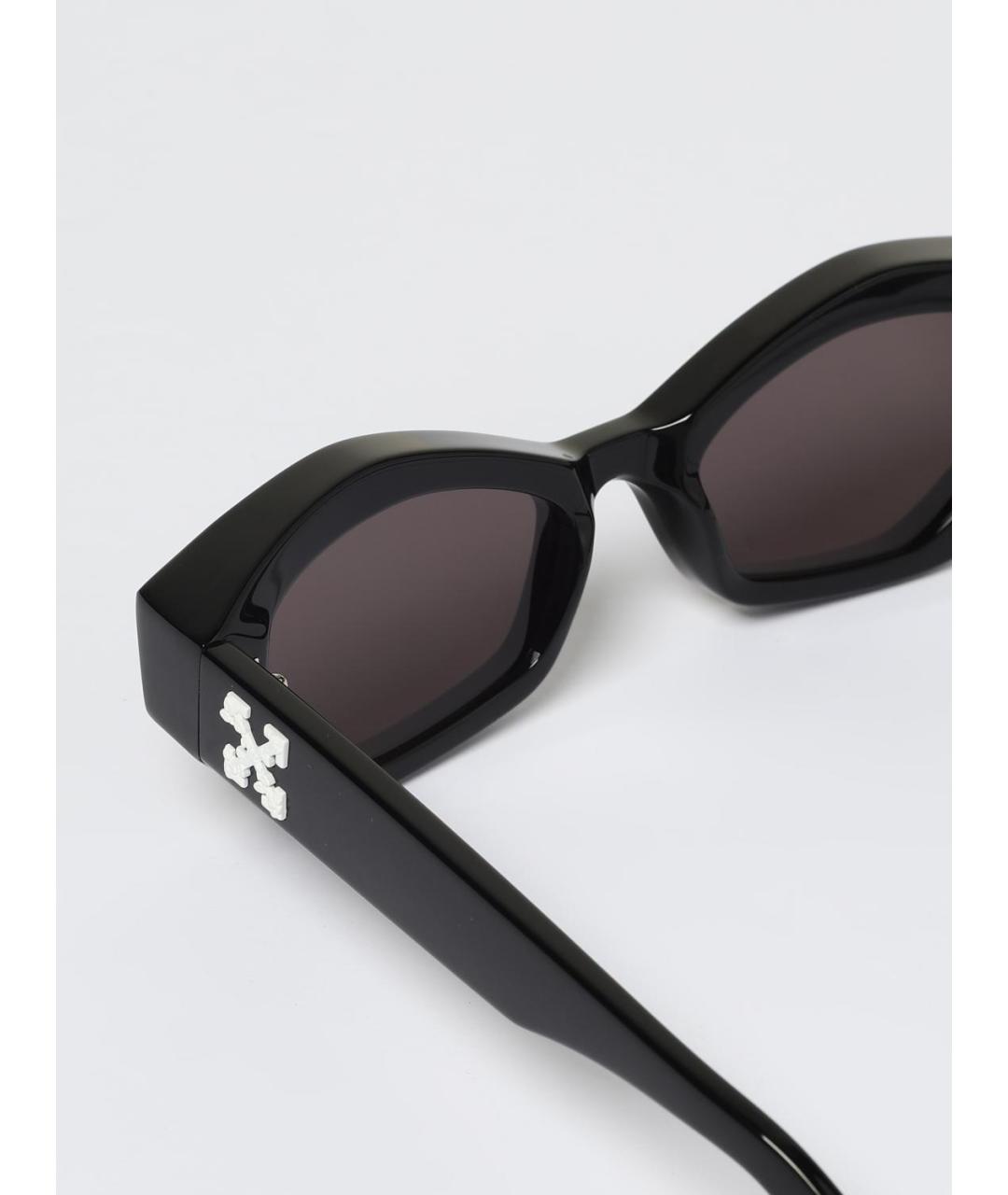 OFF-WHITE Черные солнцезащитные очки, фото 5