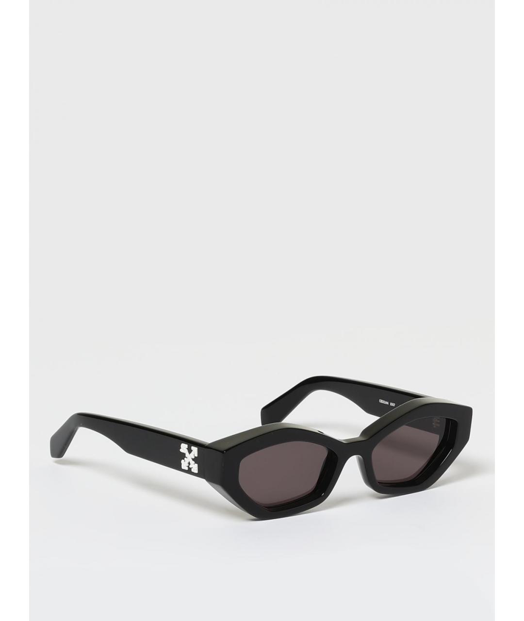 OFF-WHITE Черные солнцезащитные очки, фото 6