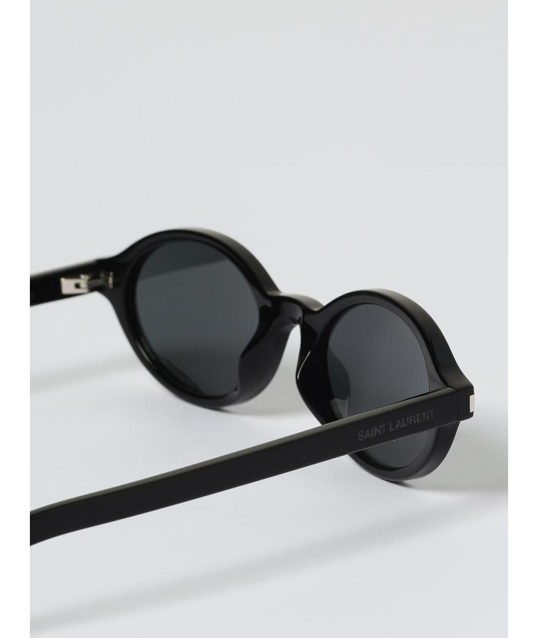 SAINT LAURENT Черные солнцезащитные очки, фото 5