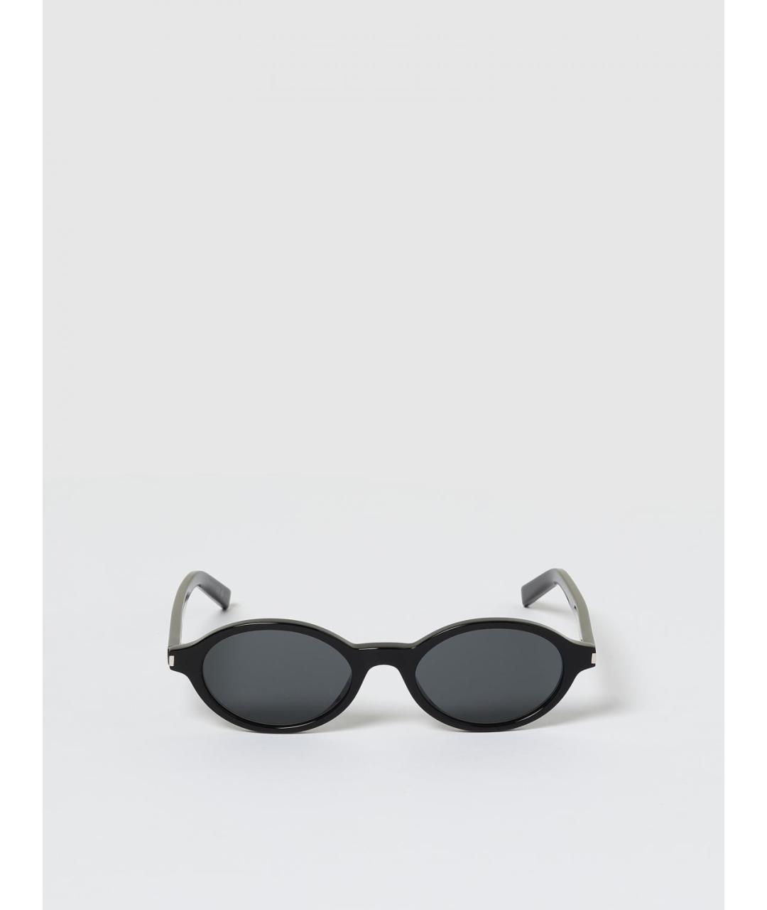 SAINT LAURENT Черные солнцезащитные очки, фото 3