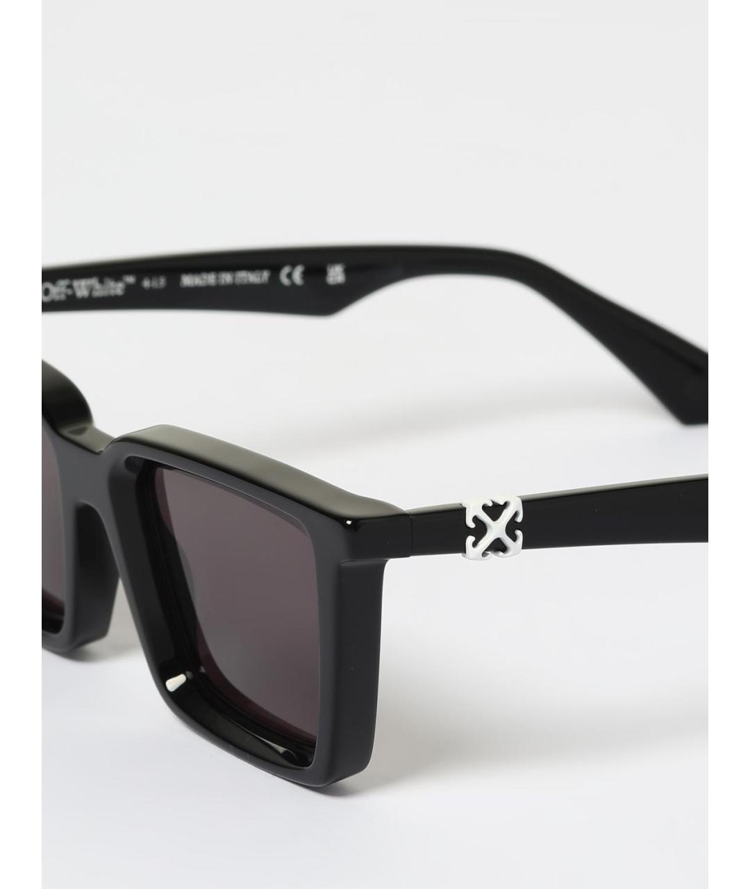 OFF-WHITE Черные солнцезащитные очки, фото 5