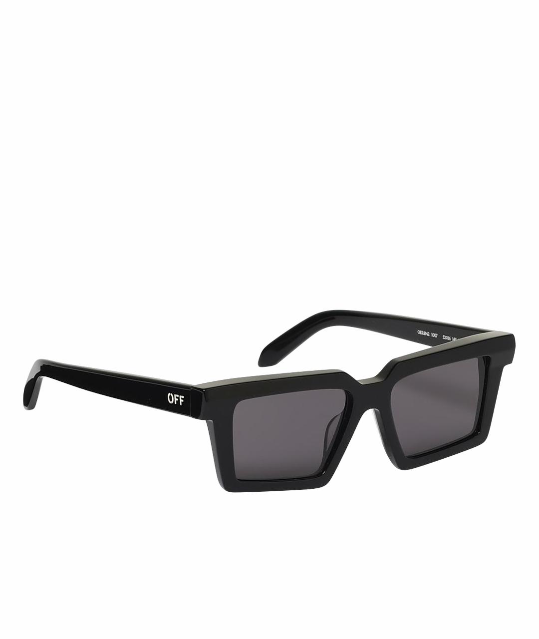 OFF-WHITE Черные солнцезащитные очки, фото 1