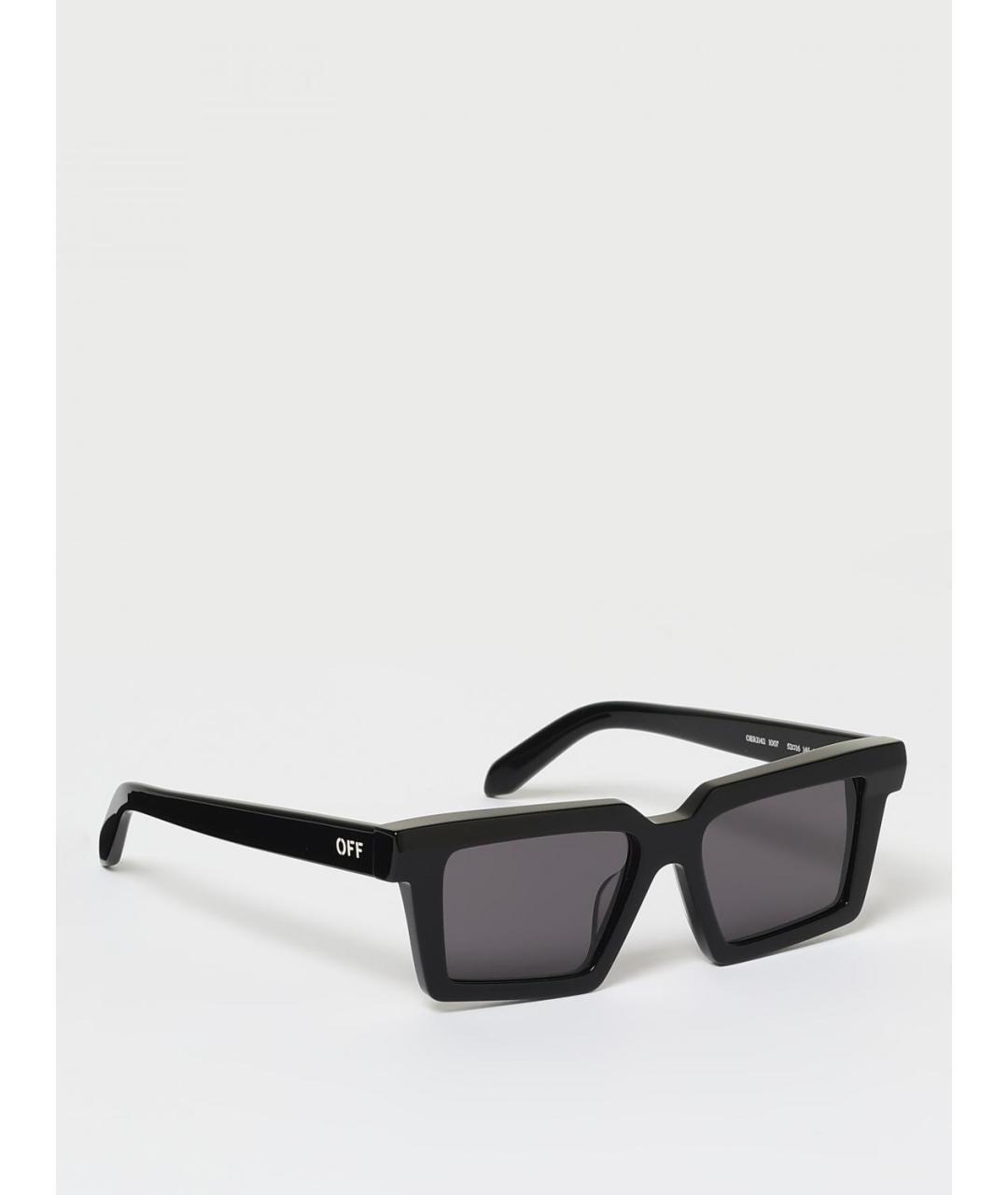 OFF-WHITE Черные солнцезащитные очки, фото 6