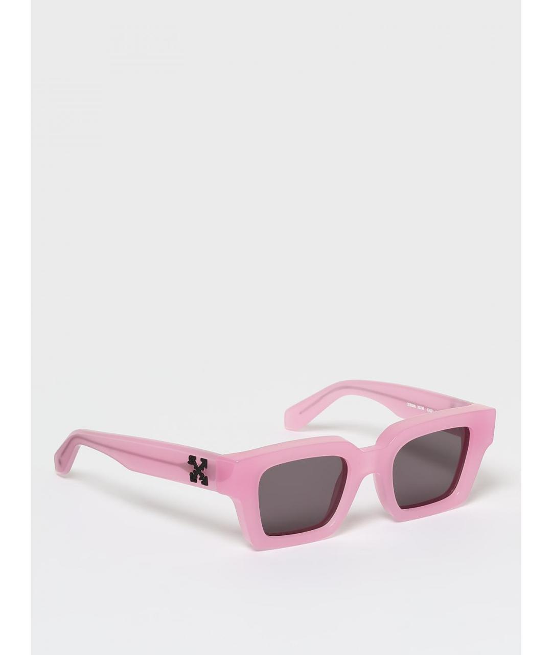 OFF-WHITE Розовые солнцезащитные очки, фото 6
