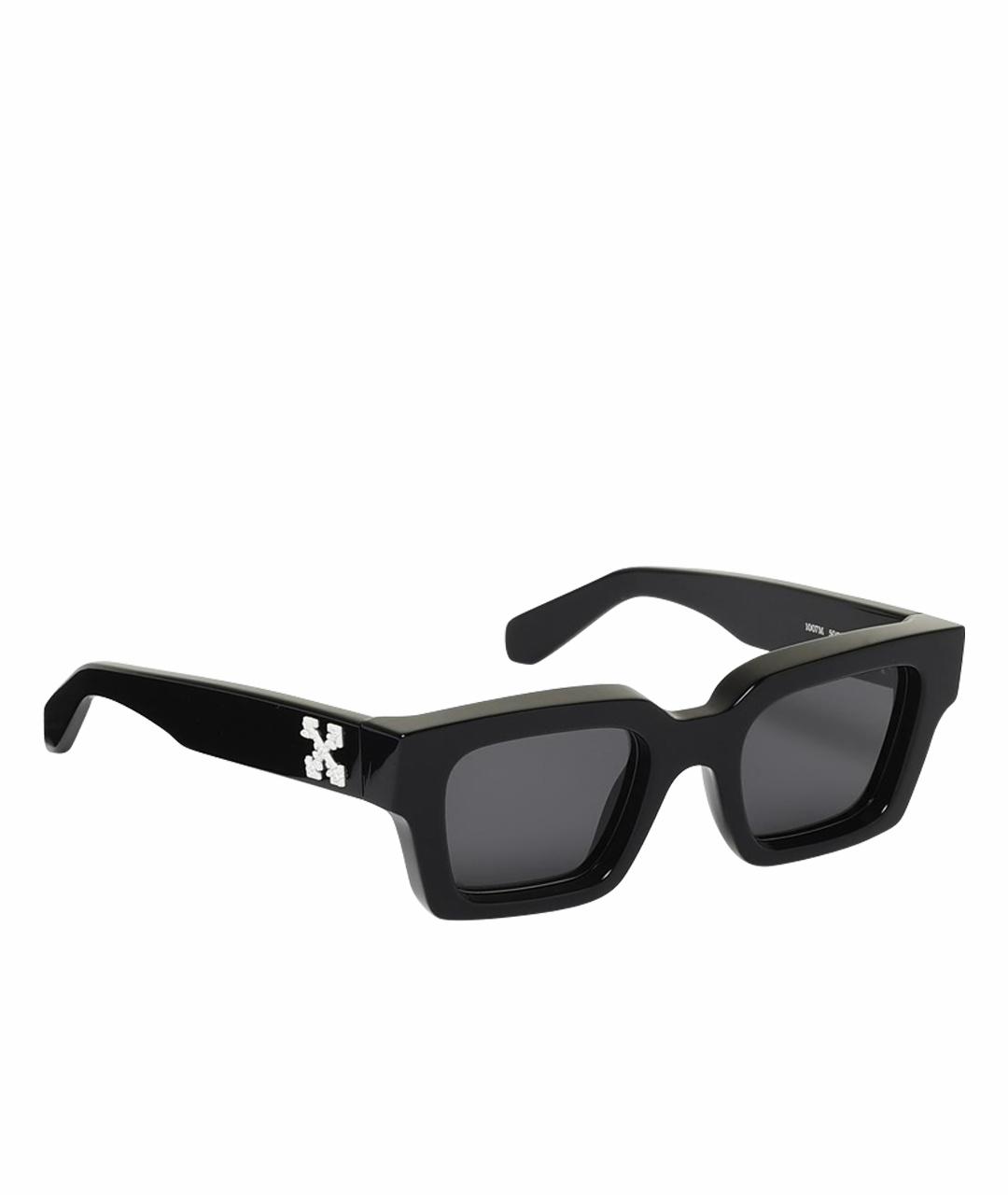 OFF-WHITE Черные солнцезащитные очки, фото 1