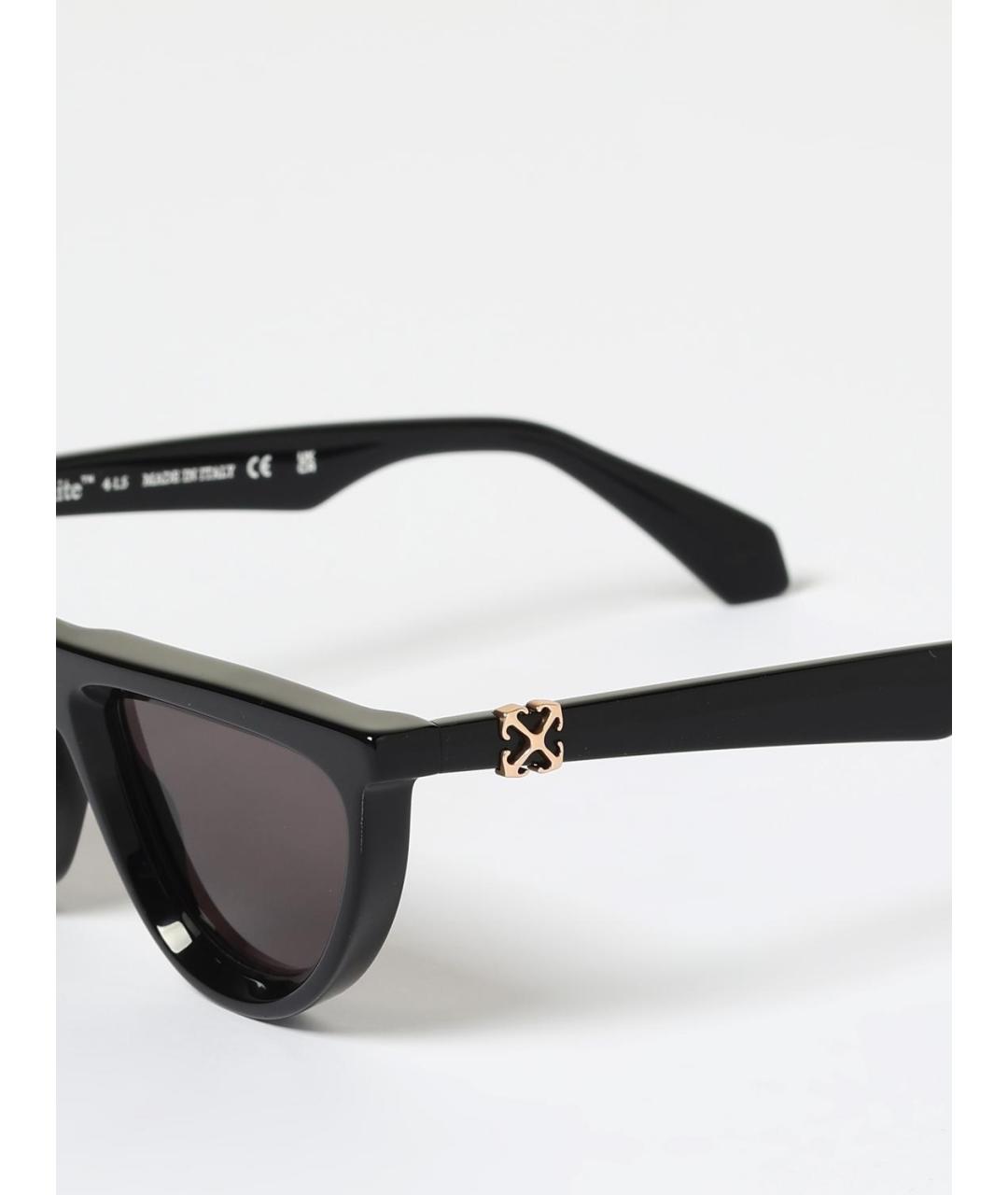 OFF-WHITE Черные солнцезащитные очки, фото 5