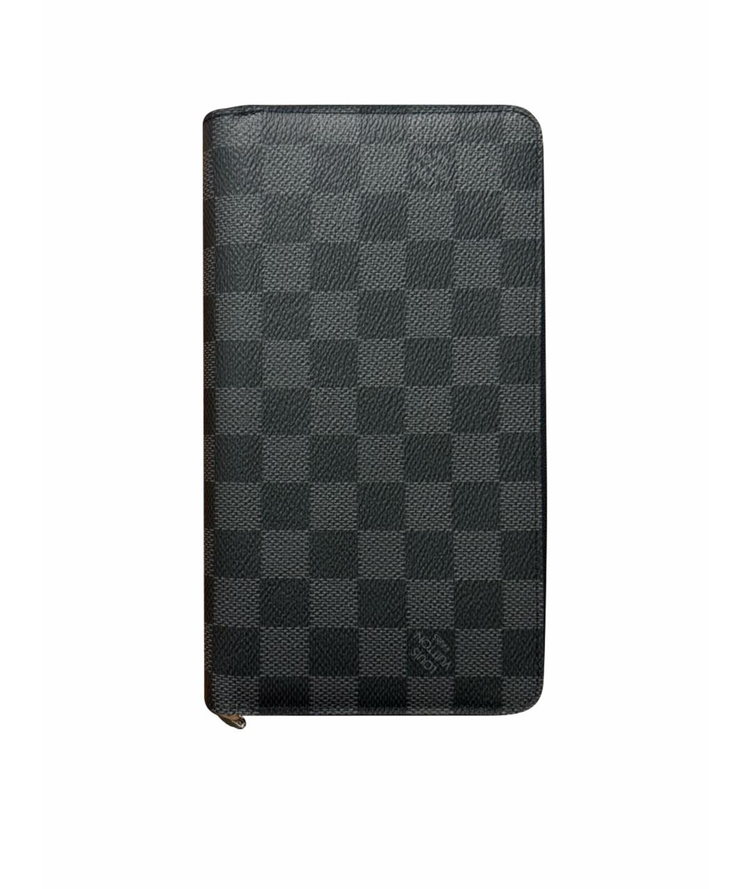 LOUIS VUITTON Черный кошелек, фото 1
