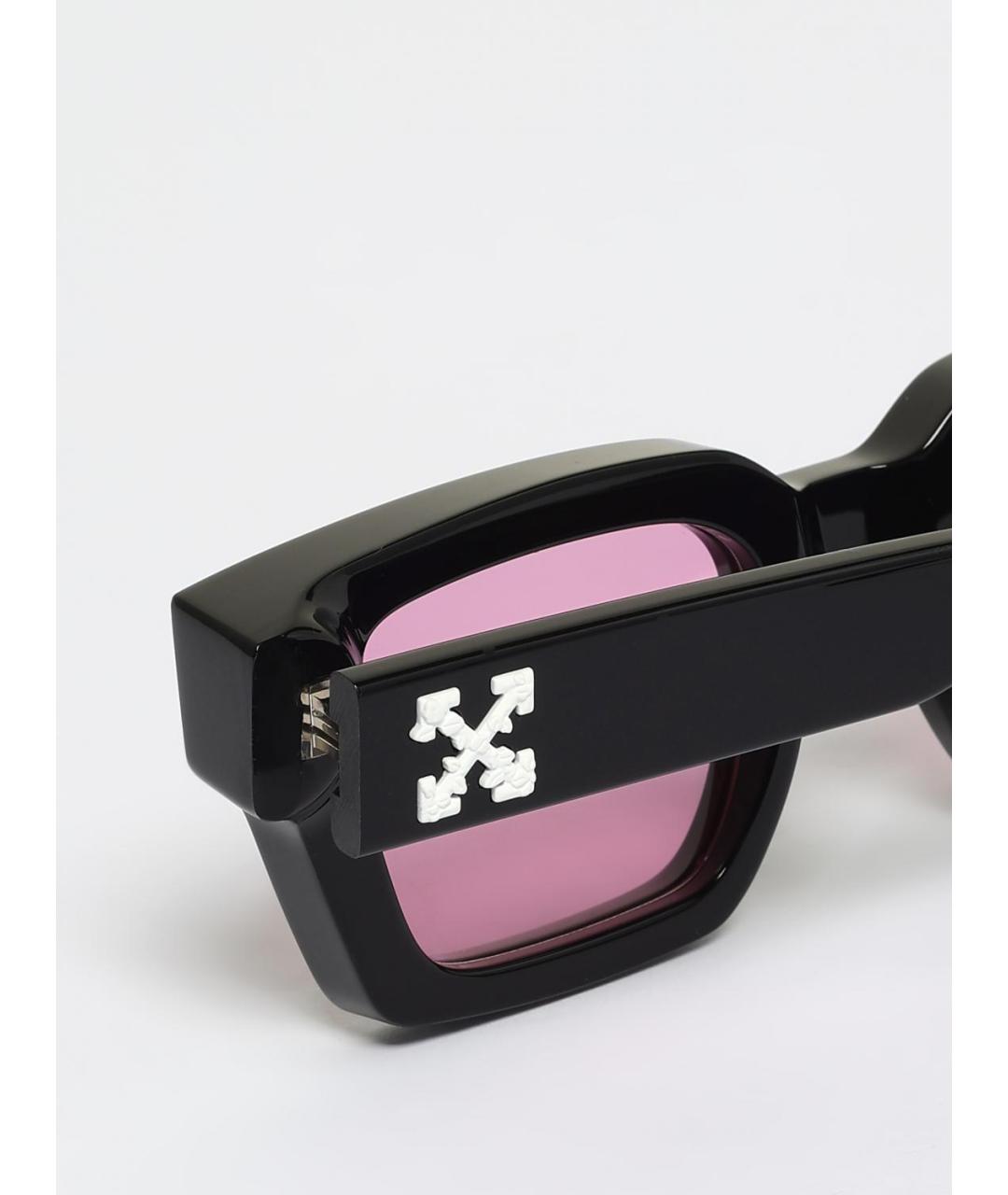 OFF-WHITE Черные солнцезащитные очки, фото 5